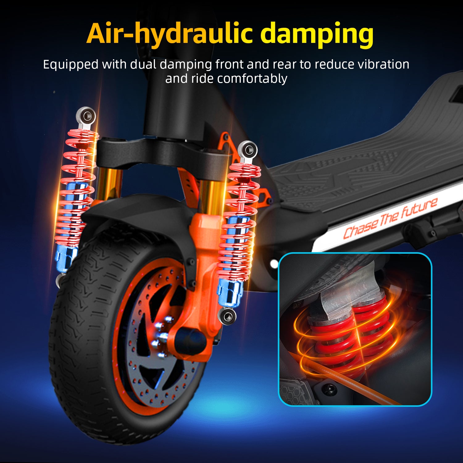 Scooter elettrico Cunfon Rz1000 2400 W - Doppio motore