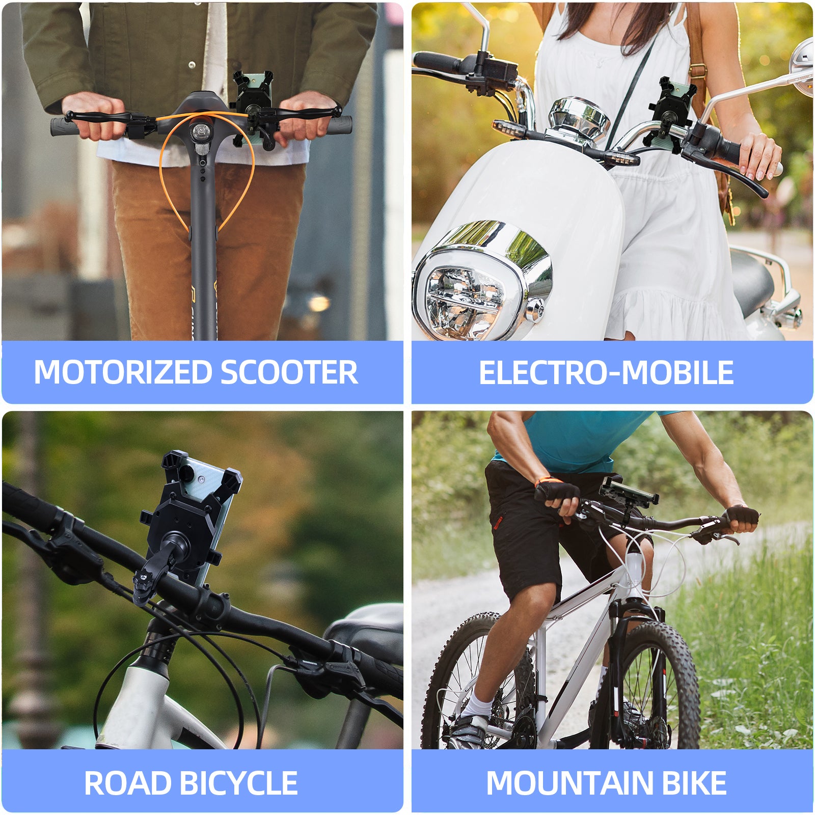 Phone Mount Holder, Black