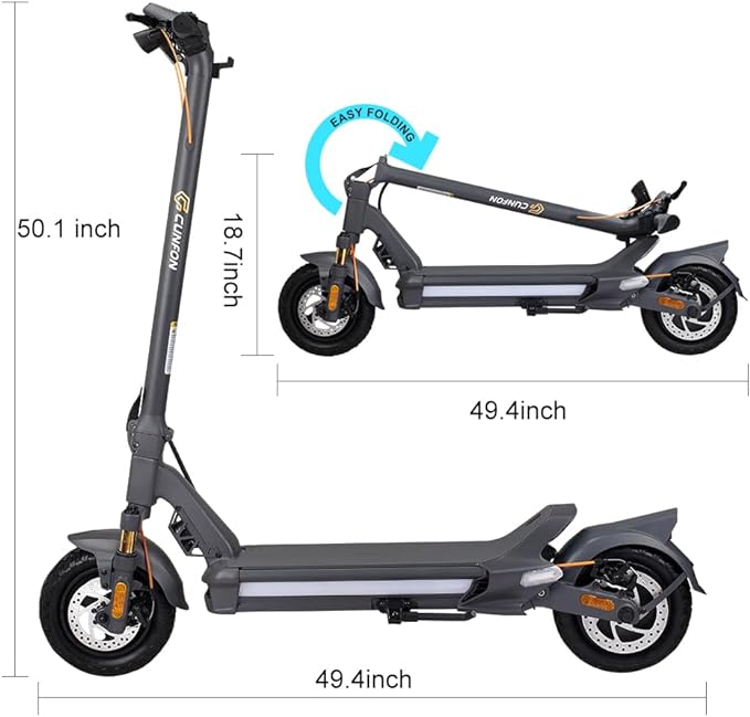 CUNFON RZ800 Electric Scooter 1200W