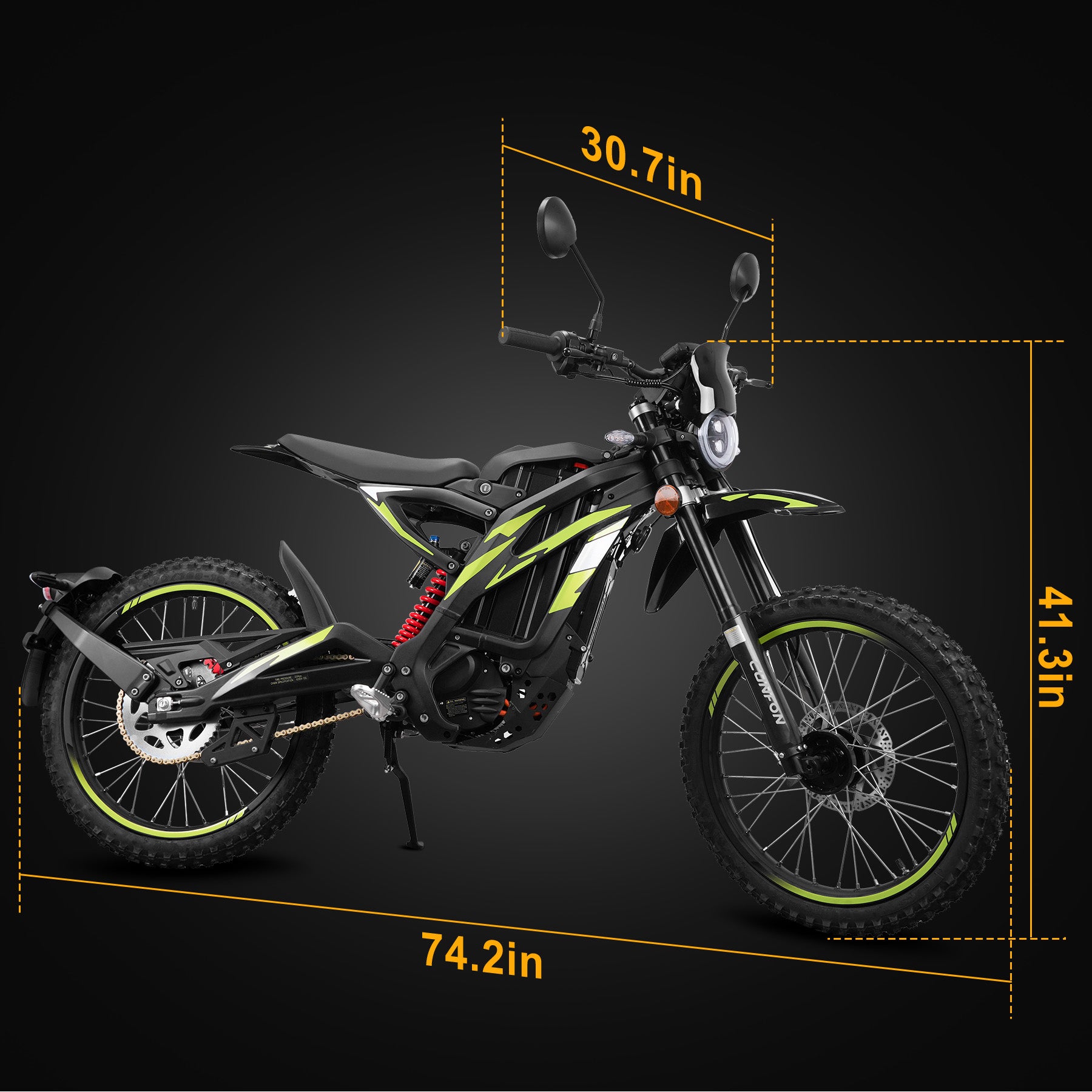 Cunfon Elektro-Dirtbike E Moto M300