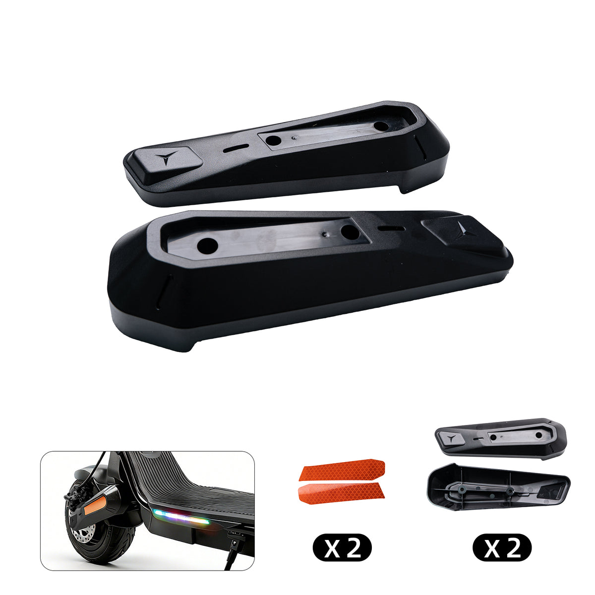 Front Frame Side Covers with Reflectors for RS500