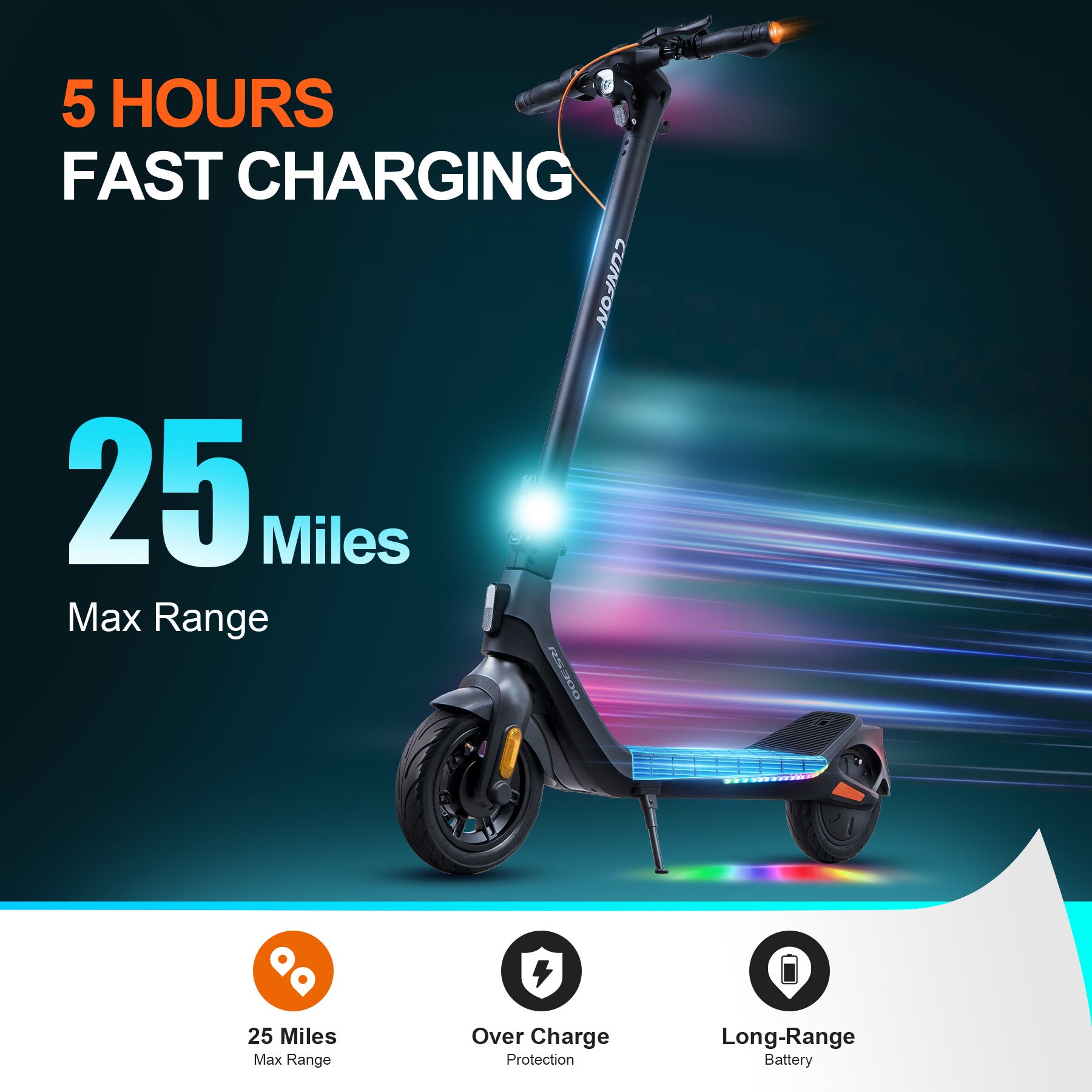 Cunfon RS300 Electric Scooter 500W