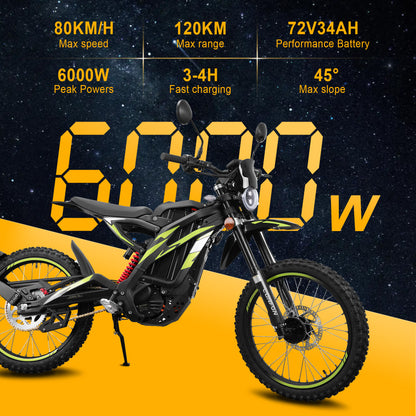 Cunfon Electric Dirt Bike E Moto M300
