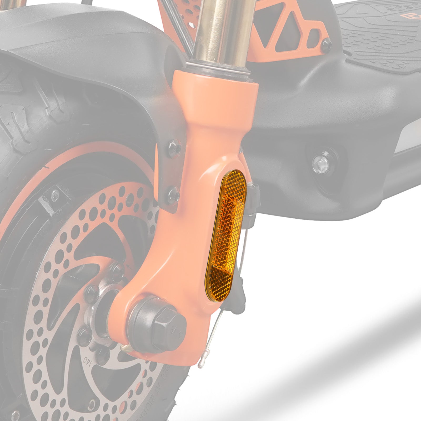 Riflettore di avviso di sicurezza per scooter elettrico