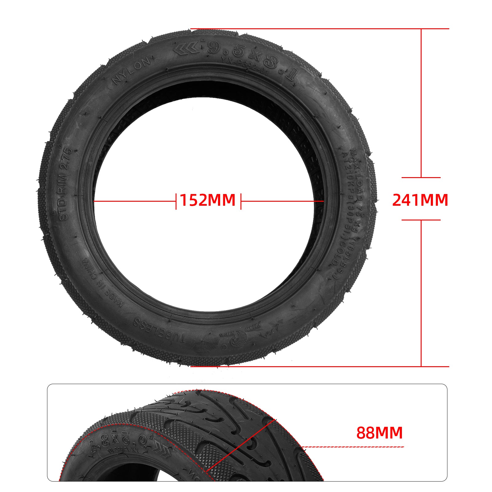 Replacement Tire for RS500