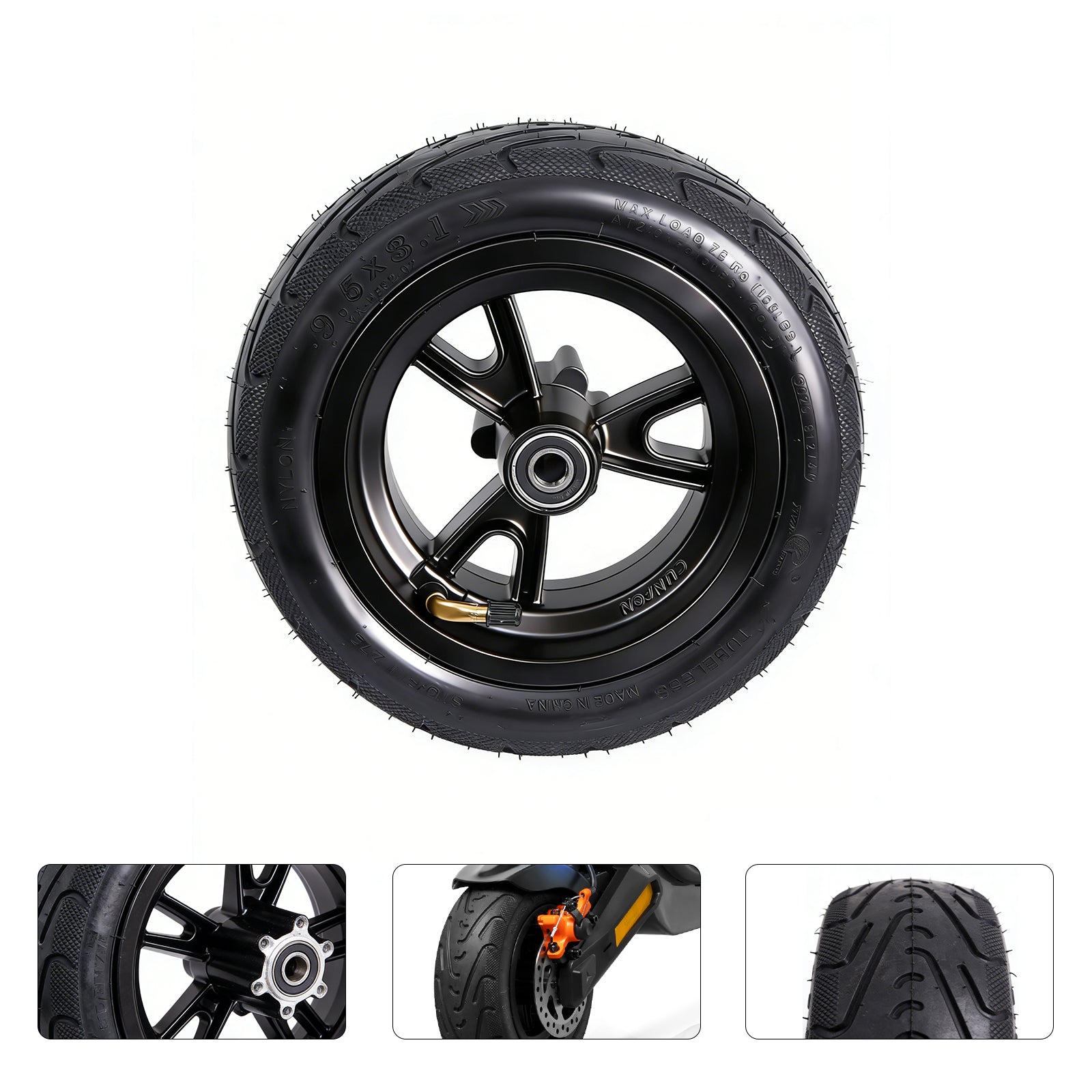 Front Wheel & Tire Assembly for RS500