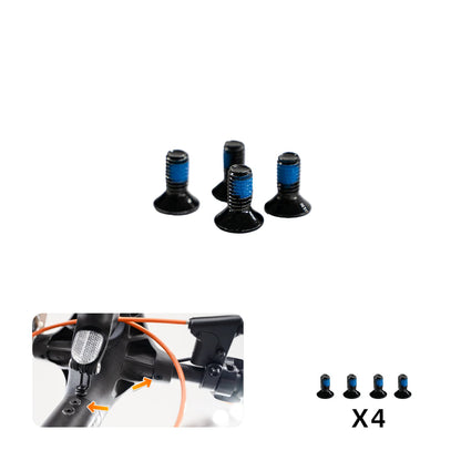 Cunfon M5 vertical pole screws set of 4 for all scooter models.
