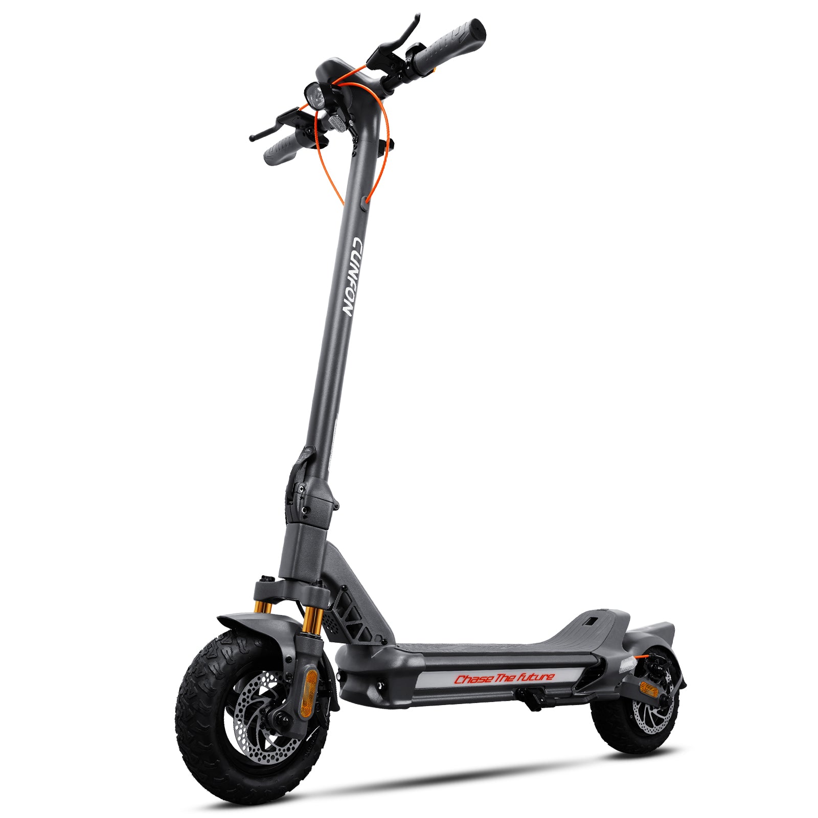 CUNFON RZ800 electric scooter front view on white background
